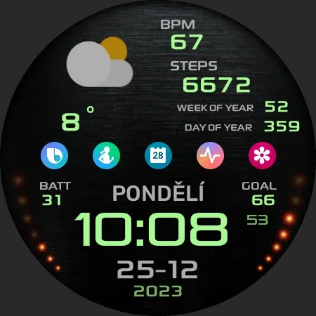 PW81 Big Digital Weather Watch screenshot 40