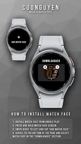 Watch face CNW-45 screenshot 4