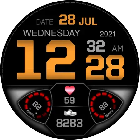 PW32 Time Digits Watch screenshot 19