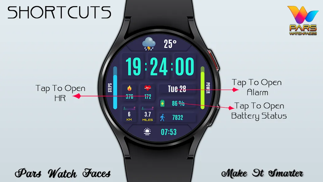 Renna Digital Watch Face screenshot 6