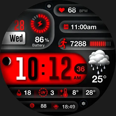 ML2U 256 Watch Face screenshot 30