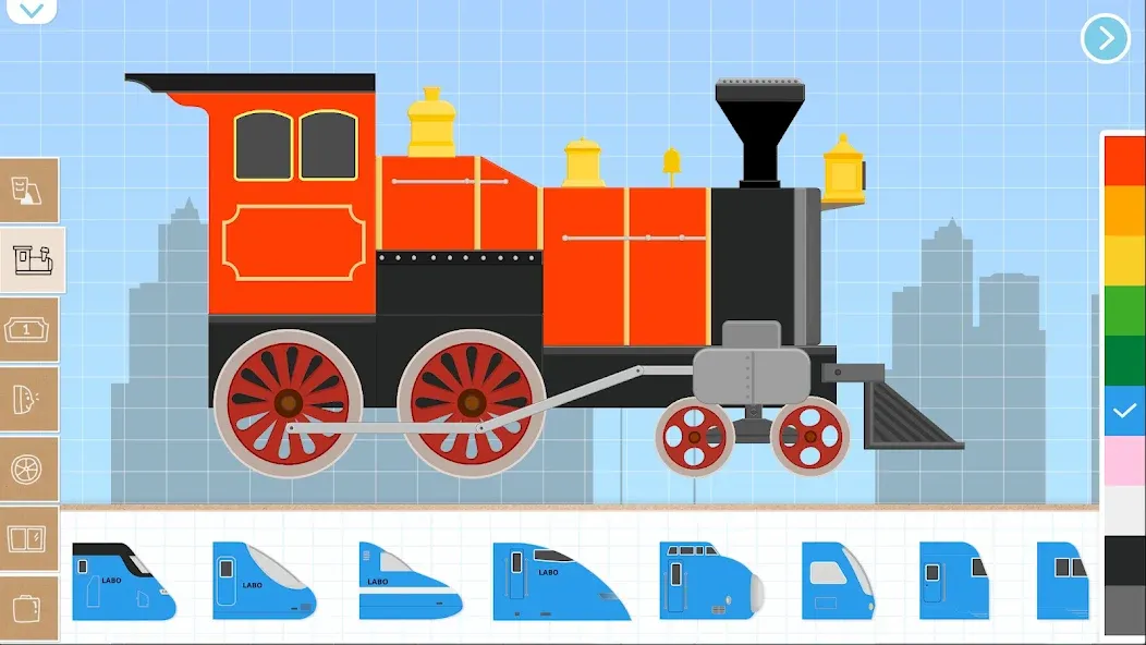 Brick Train Spiel für Kinder screenshot 5