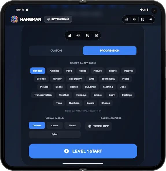 Progressive Hangman - Offline screenshot 17
