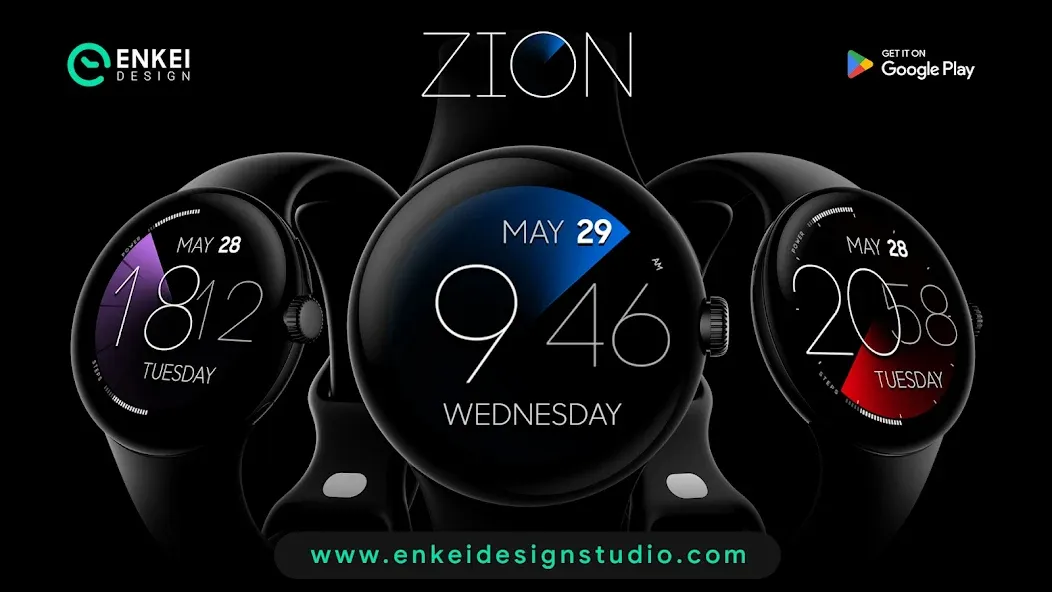 ZION - minimalist digital face screenshot 7