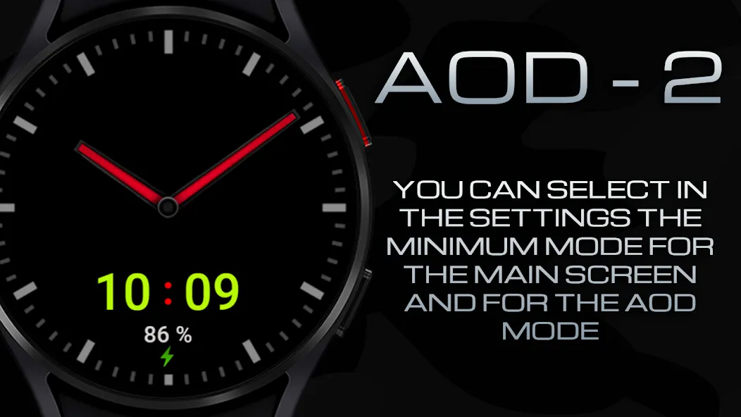 WIN Classic Army MOD WatchFace screenshot 8