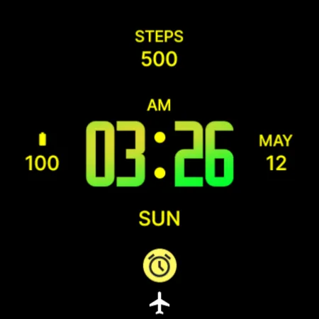 Mango Modern Watch Face screenshot 5