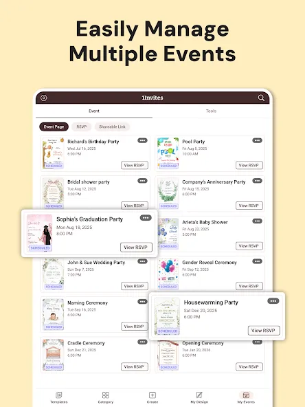 Invitation Maker: Cards & RSVP screenshot 15