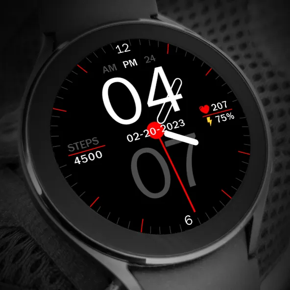 Key027 Hybrid Watch Face screenshot 7