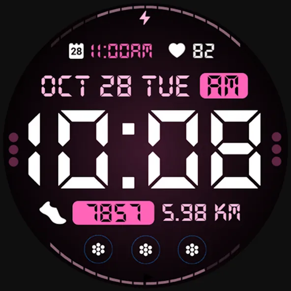 CH054 Digital watch face screenshot 48