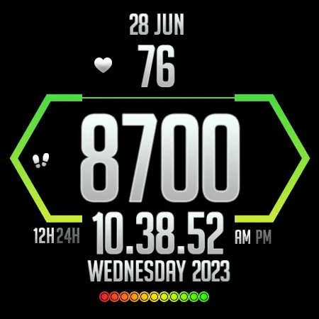 MJ085 Health Watch Face screenshot 30