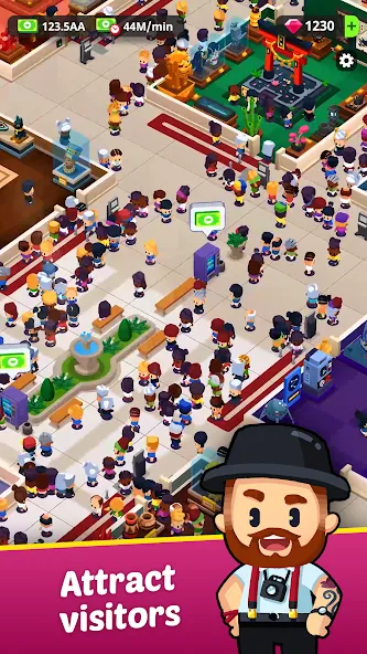 Idle Museum Tycoon: Art Empire screenshot 4
