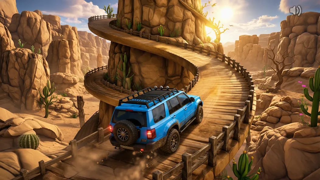 Offroad SUV Mountain Climb Sim screenshot 1