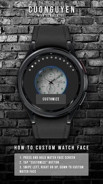 Watch face CNW-34 screenshot 3