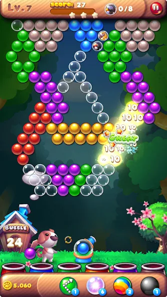 Bubble Bird Rescue 2 - Shoot! screenshot 2