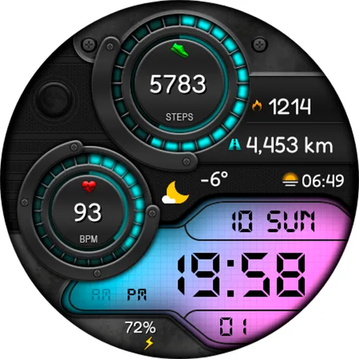 Digital Artumi Watch face screenshot 22