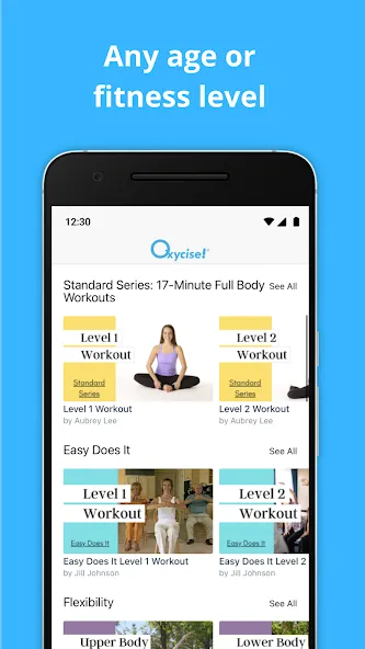 Oxycise! Zero-Impact Fitness screenshot 3