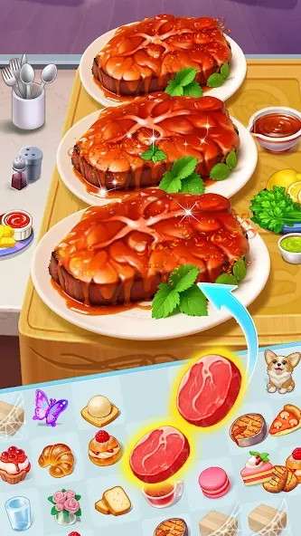 Happy Cooking Merge™ screenshot 1