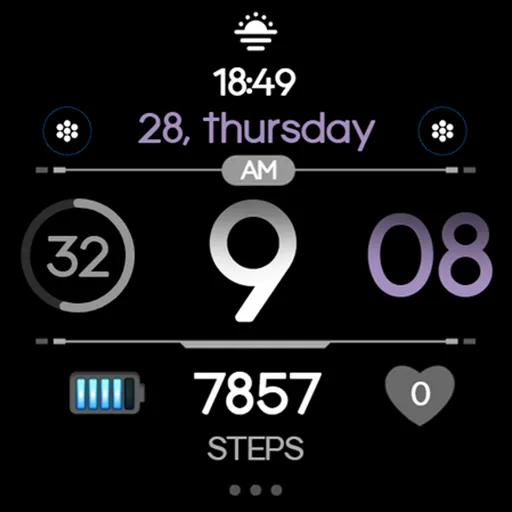 OMG 458 - Minimal Watch Face screenshot 31