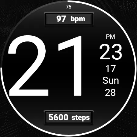 W-Design WOS028 - Watch Face screenshot 5