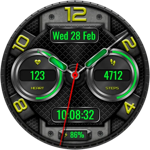 Hybrid KROIF URX90 Watch face screenshot 16