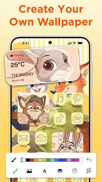 Themie: Wallpapers & Themes screenshot 8