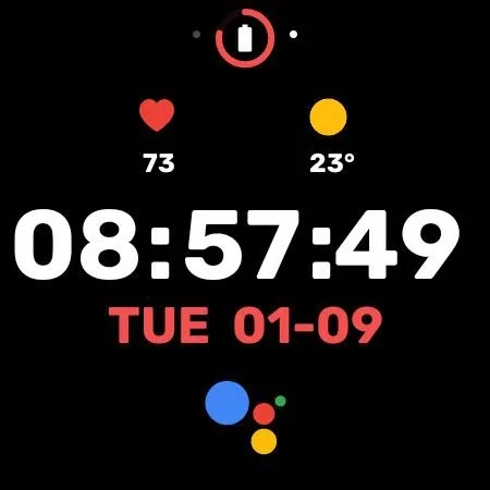 Nighty Digital 24 - watch face screenshot 22