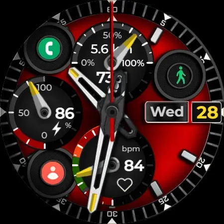 Watch Face CUE153 screenshot 11