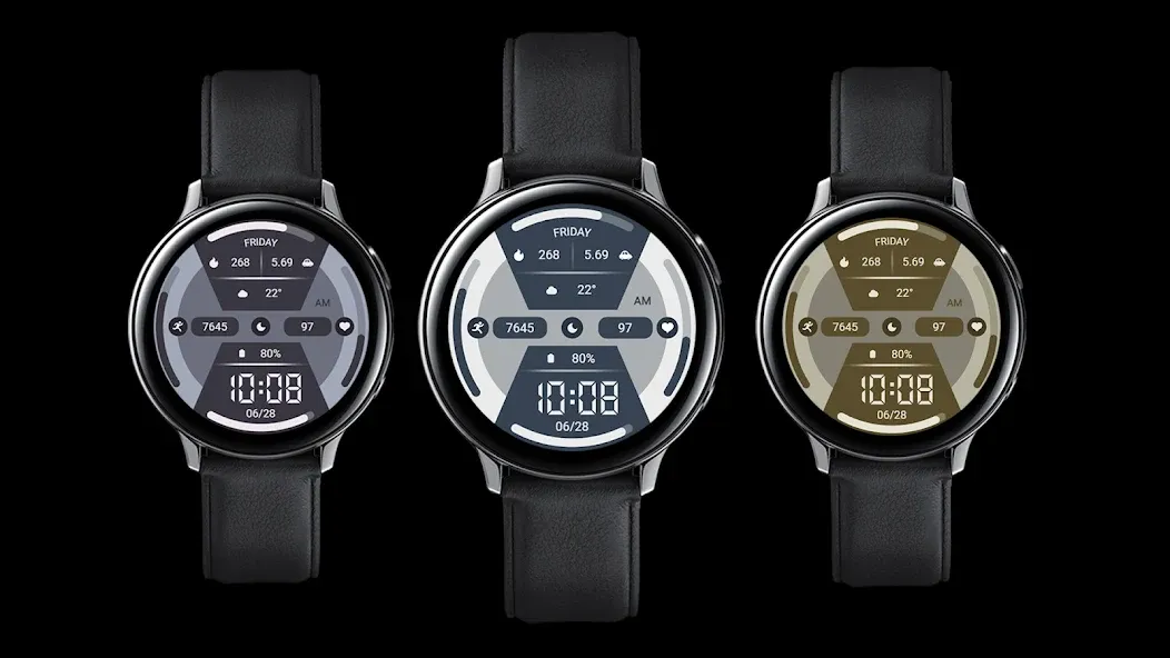 Blue Colors For Wear OS screenshot 4