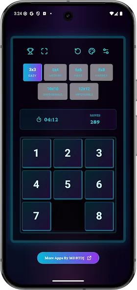Sliding Numbers Escape Offline screenshot 1