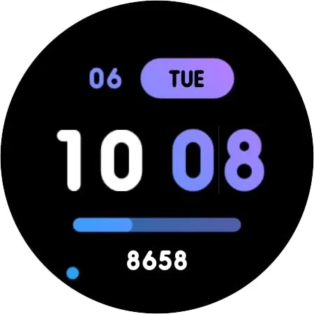 Color Pop Wear OS screenshot 6