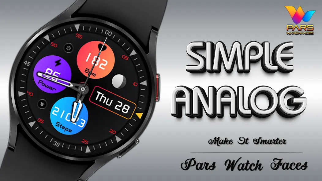 Simple Analog Watch Face screenshot 6