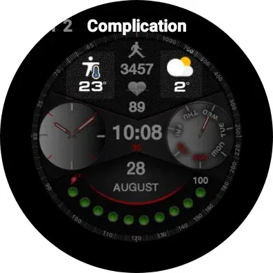 N-SPORT268 AlwaySmileWatchFace screenshot 11