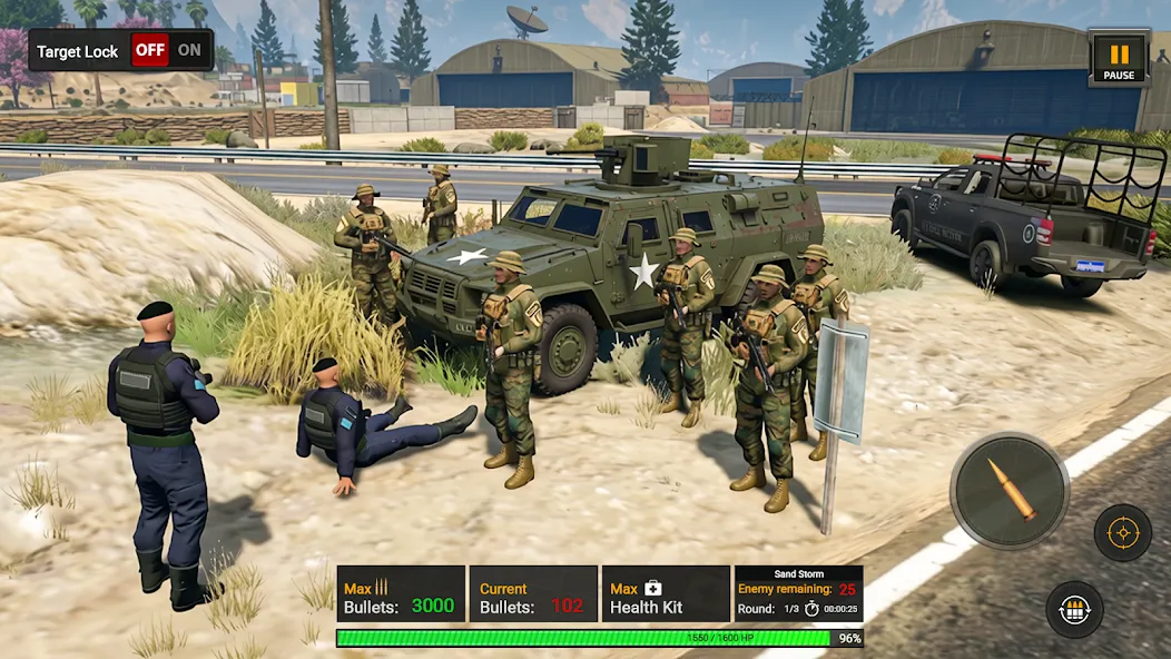 Military Truck Cargo Game 3d screenshot 6