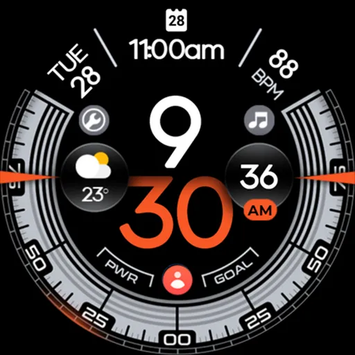 OMG 340 - Minimal Watch Face screenshot 27