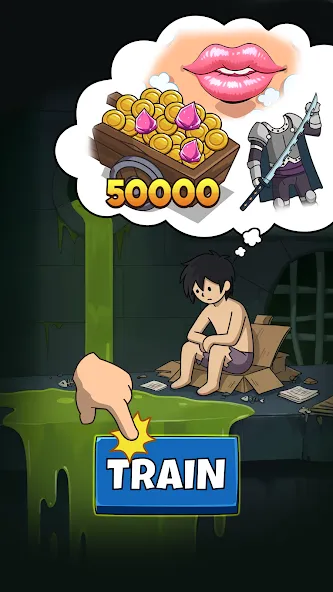 Hero Hero Clicker - Idle RPG screenshot 1