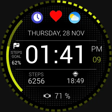 Runner Watch Face screenshot 9