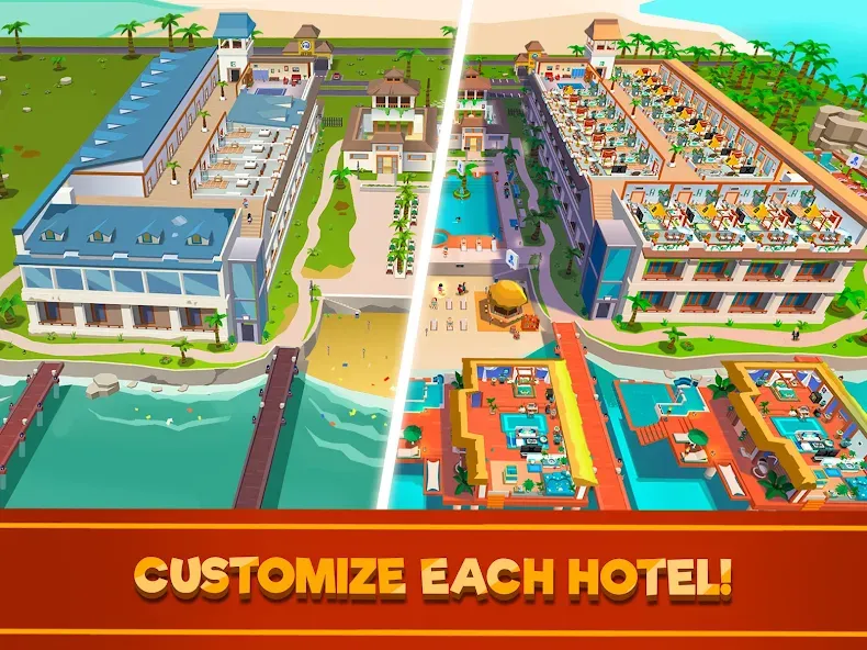 Hotel Empire Tycoon-Idle Game screenshot 8