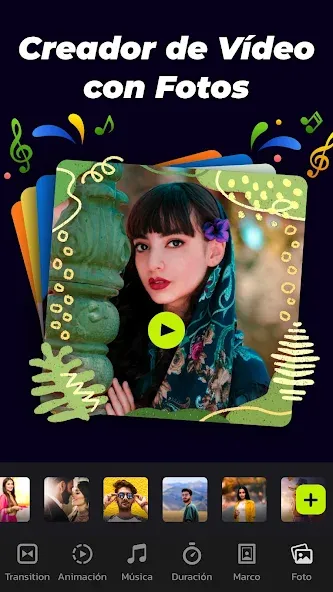 Crea videos fotos y música IA screenshot 1