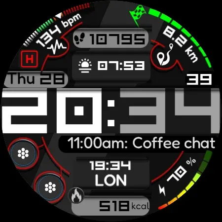 Digital Watch Face CRC079 screenshot 13