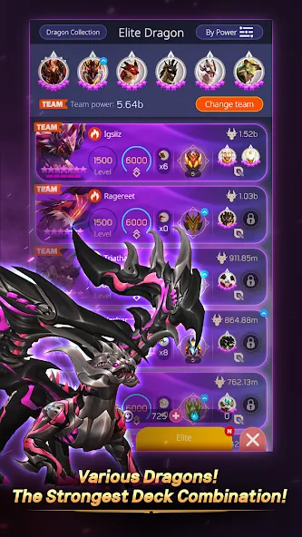 DragonSky : Idle & Merge screenshot 2