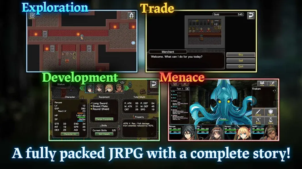 RPG Astral Takers screenshot 5