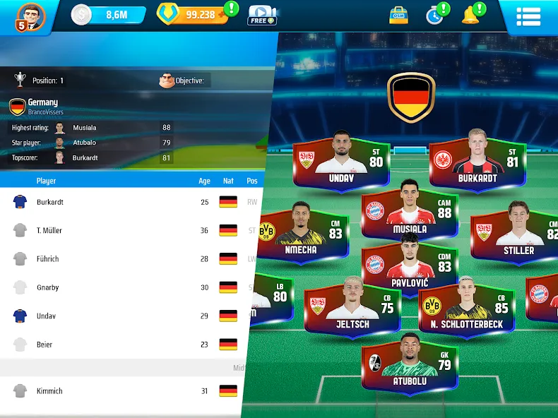 OSM 26 - Fußballmanager Spiele screenshot 10