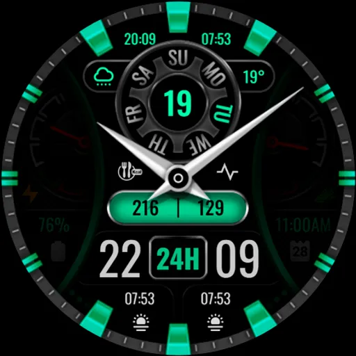 PT43 Hybrid Watch Face screenshot 32