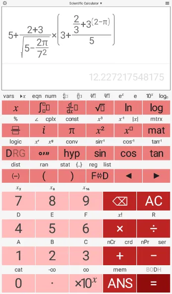 Scientific Calculator Pro screenshot 9