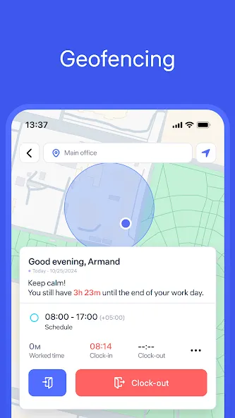 Clockster screenshot 1