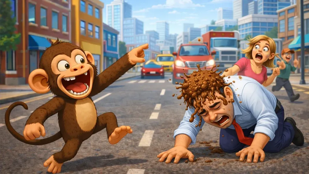 Monkey Game: Naughty Prankster screenshot 3