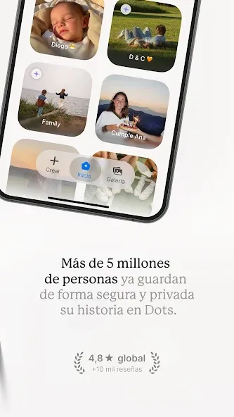 Dots Memories: tu historia screenshot 2