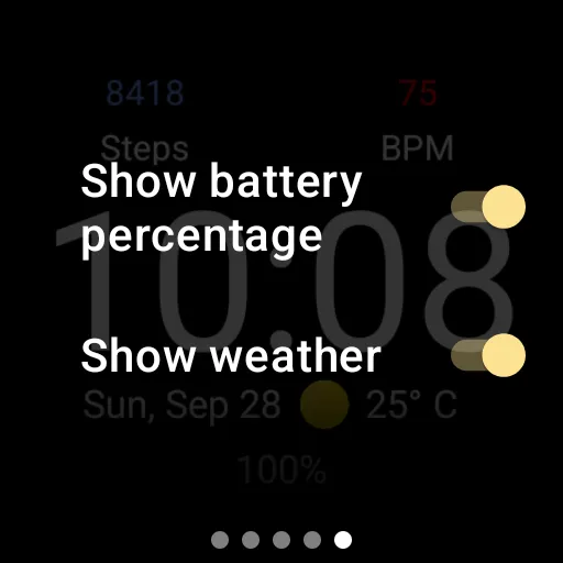 Minimal Watch Face screenshot 7