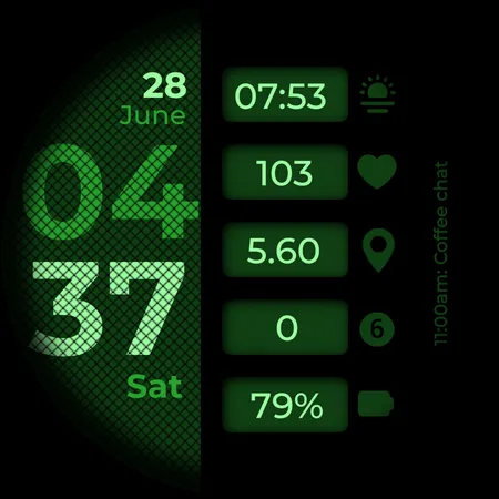 CC Digital 25 Watch Face screenshot 12