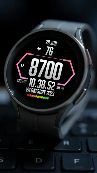 MJ085 Health Watch Face screenshot 5
